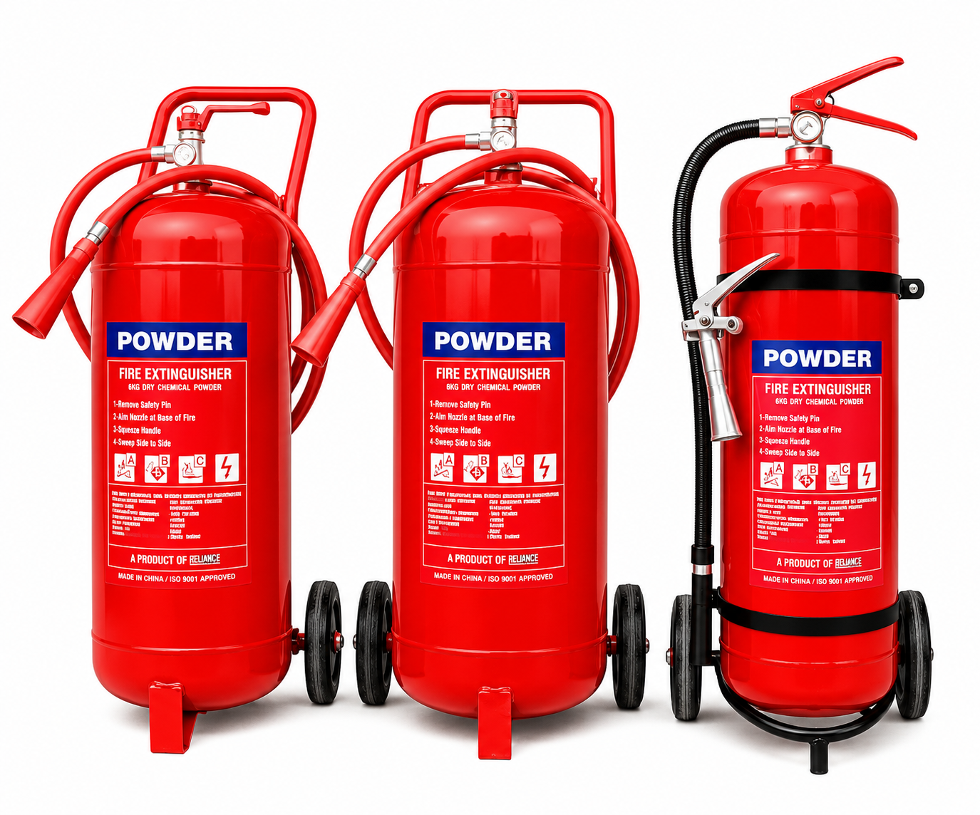 Heavy Duty Fire Extinguisher Trolley